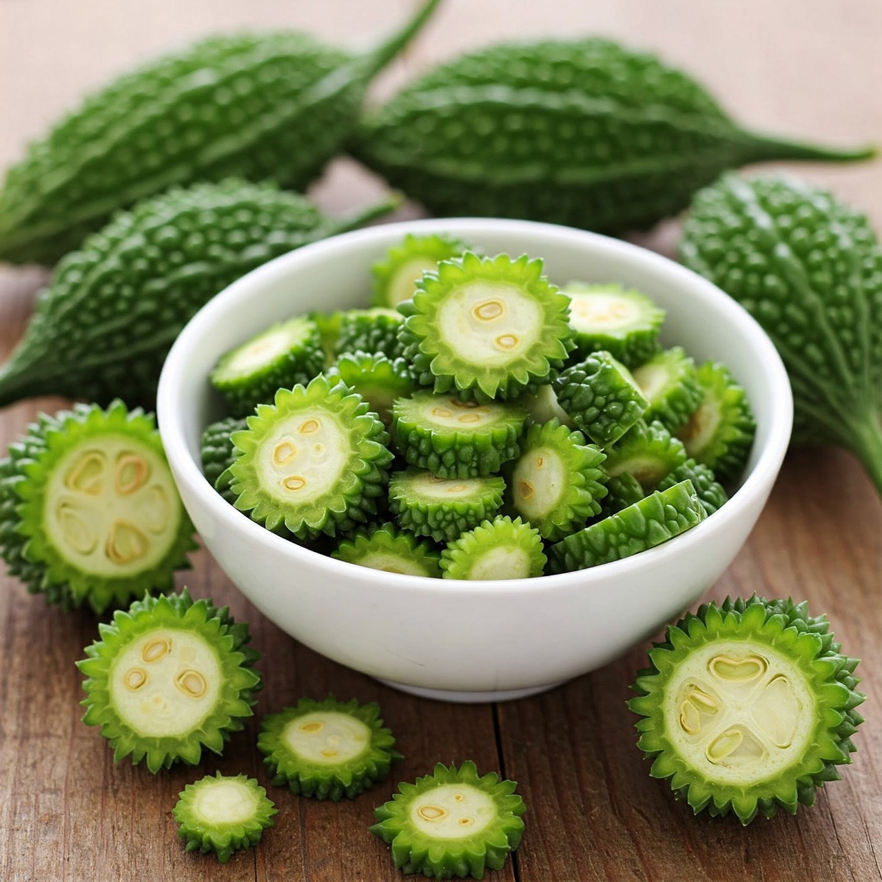 Bitter Gourd - Sliced - 1kg